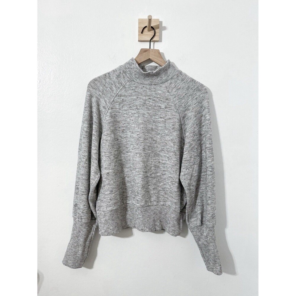 Anthropologie Gray Cowl Neck Sweater - Picture 2 of 7